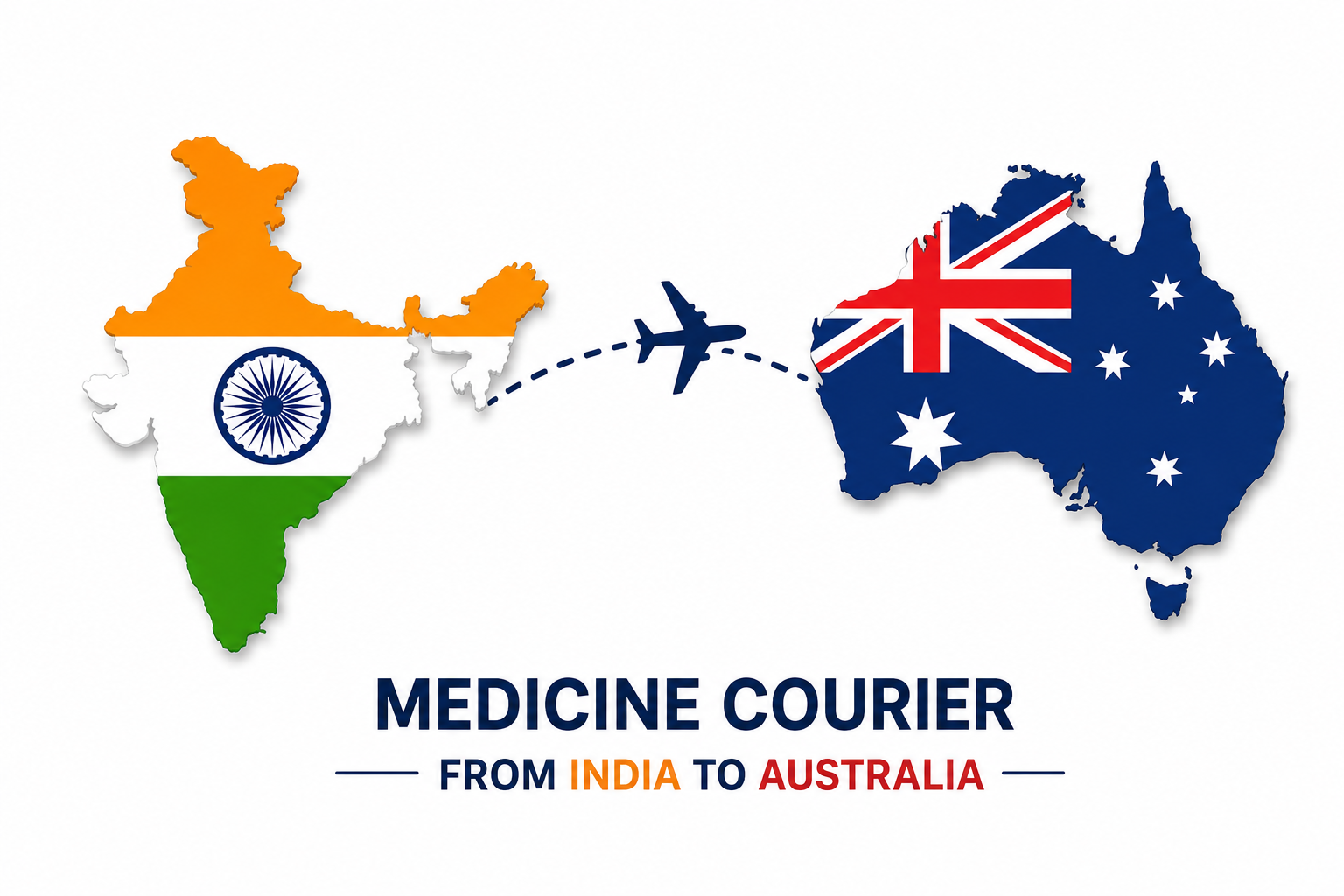 Medicine Courier From India to Australia - Safe Shipping